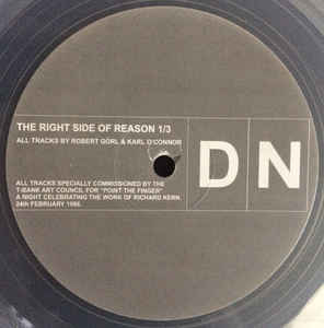 KARL O'CONNOR / RIGHT SIDE OF REASON 1/3