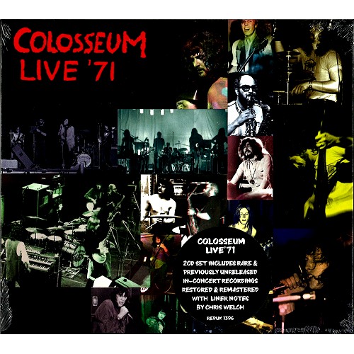 COLOSSEUM (JAZZ/PROG: UK) / コロシアム / COLOSSEUM LIVE '71: CANTERBURY, BRIGHTON & MANCHESTER