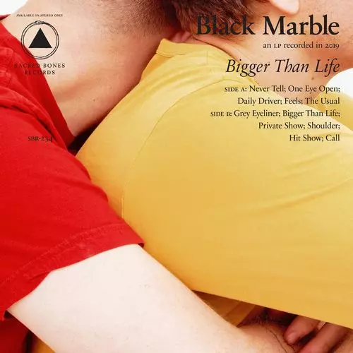 BLACK MARBLE / BIGGER THAN LIFE (LP/RED VINYL)