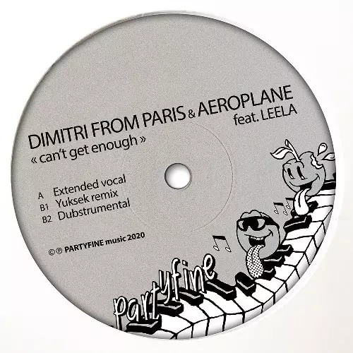 DIMITRI FROM PARIS & AEROPLANE / CAN'T GET ENOUGH FT. LEELA