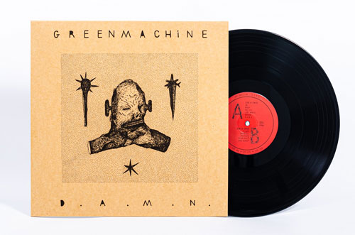 GREENMACHiNE / D.A.M.N (2020/LP通常カラー盤)