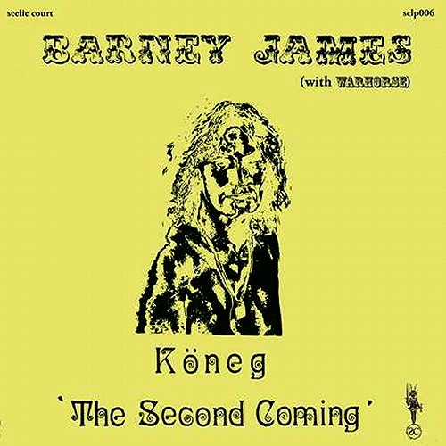 BARNEY JAMES & WARHORSE / KONEG: THE SECOND COMING 500 COPIES LIMITED VINYL - LIMITED VINYL