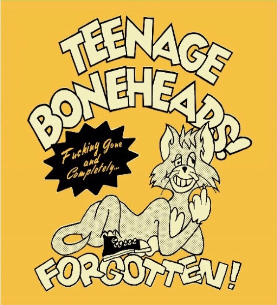 TEENAGE BONEHEADS / Fucking gone and completely...Forgotten! (WATER SLIDE盤)