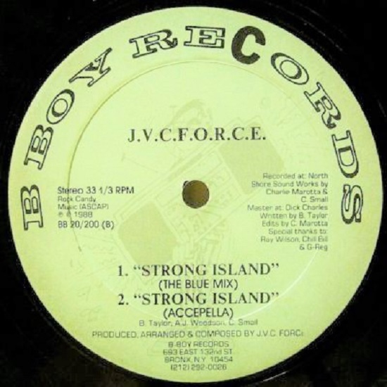 JVC FORCE / TAKE IT AWAY / STRONG ISLAND (THE BLUE MIX)