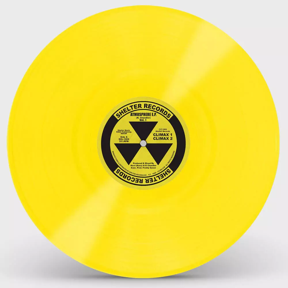 KERRI CHANDLER / ケリー・チャンドラー / ATMOSPHERE EP (YELLOW VINYL REPRESS)
