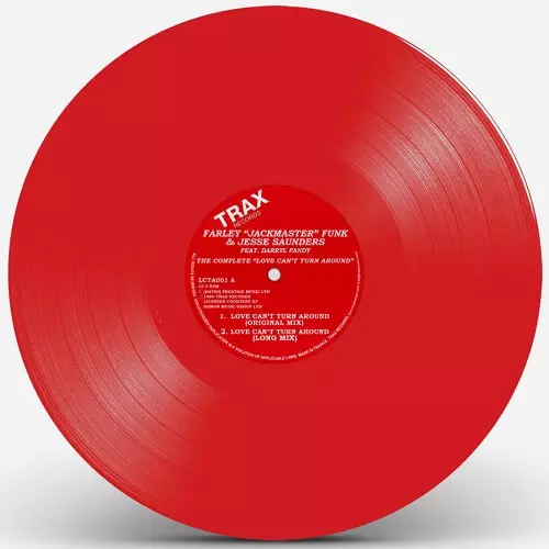 FARLEY JACKMASTER FUNK / COMPLETE "LOVE CAN'T TURN AROUND" (RED VINYL REPRESS)