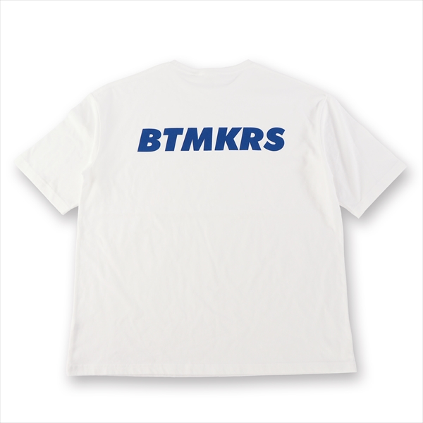 ASTROLLAGE / BTMKRS T-shirts WHITE/NAVY SIZE:S / BTMKRS T-shirts WHITE/NAVY SIZE:S