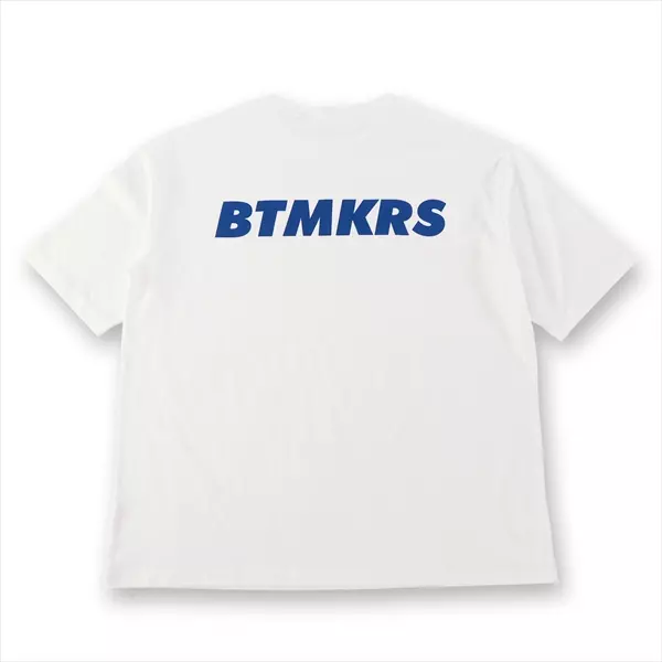 ASTROLLAGE / BTMKRS T-shirts WHITE/NAVY SIZE:S / BTMKRS T-shirts WHITE/NAVY SIZE:S
