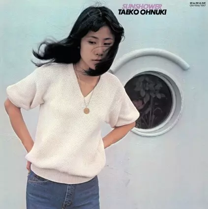 SUNSHOWER」 T-Shirts XLサイズ/TAEKO ONUKI/大貫妙子/CITY POP