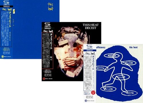 THIS HEAT / ディス・ヒート / 紙ジャケットCD3タイトルまとめ買いセット