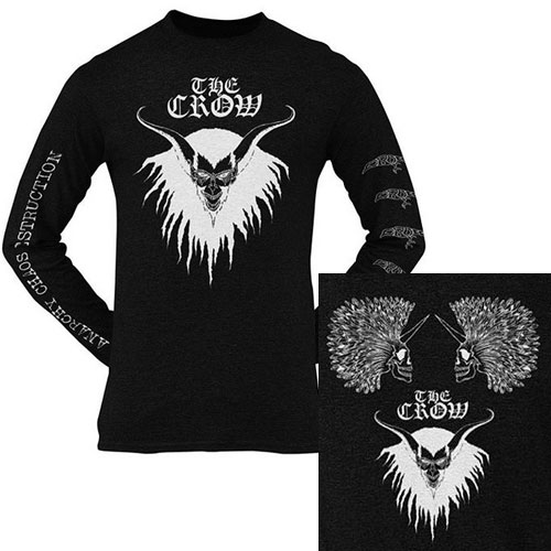 CROW (JPN/PUNK) / The Crow オフィシャル ロングスリーブTシャツ/S