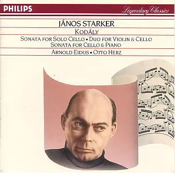 コダーイ: 無伴奏チェロ・ソナタ/JANOS STARKER/ヤーノシュ