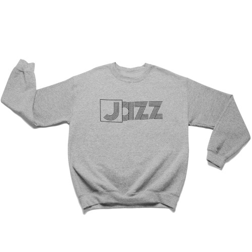 SWEATSHIRT / It's a JAZZ Sweatshirt! S (GREY)
