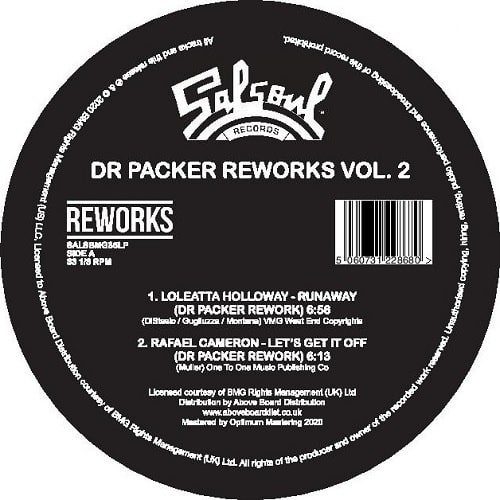 LOLEATTA HOLLOWAY / RAFAEL CAMERON / RIPPLE / THE SALSOUL ORCHESTRA / DR. PACKER REWORKS VOL.2