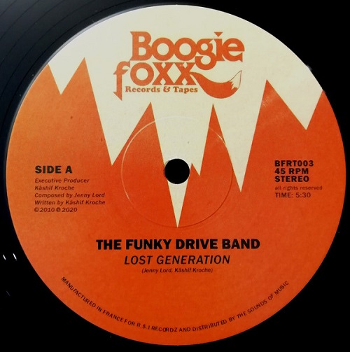 FUNKY DRIVE BAND / LOST GENERATION / SHE'S ON MY MIND(12")