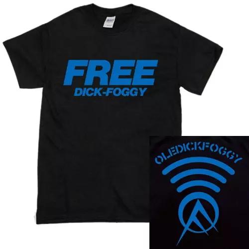 OLEDICKFOGGY / Wi-Fi T-SHIRTS BLACK XL