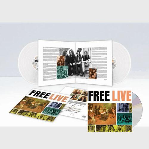 FREE / フリー / LIVE - MANCHESTER AND STOCKHOLM (2LP)