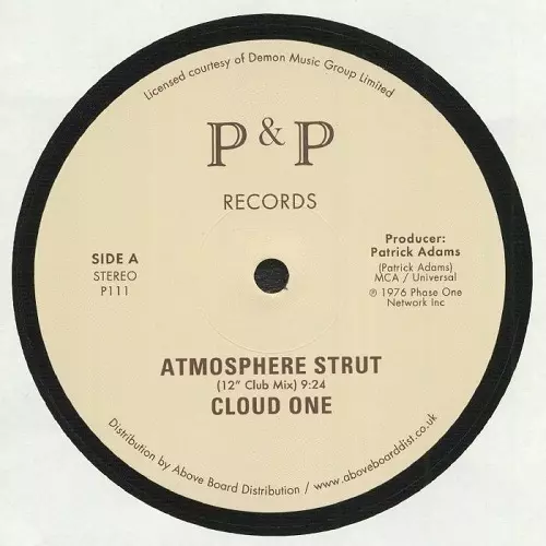 CLOUD ONE / クラウド・ワン / ATMOSPHERE STRUT (12" CLUB MIX / KON's FLY AWAY EDIT) (12")