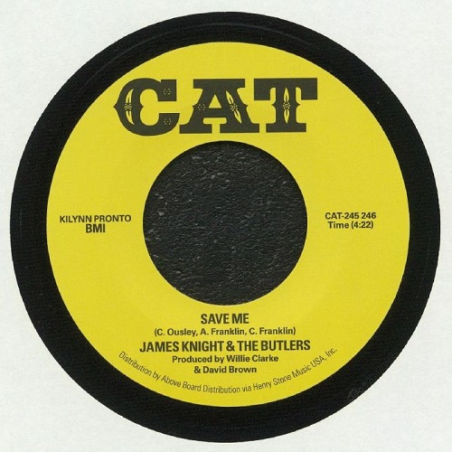 JAMES KNIGHT & THE BUTLERS / ジェームス・ナイト & ザ・バトラーズ / SAVE ME / EL CHICKEN(7")