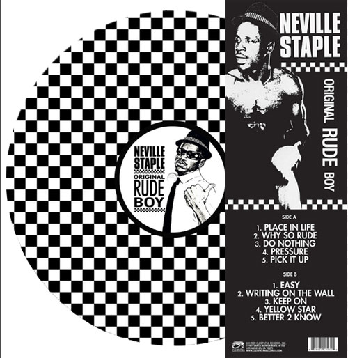 NEVILLE STAPLE (from THE SPECIALS) / RUDE BOY RETURNS (PICTURE VINYL LP)