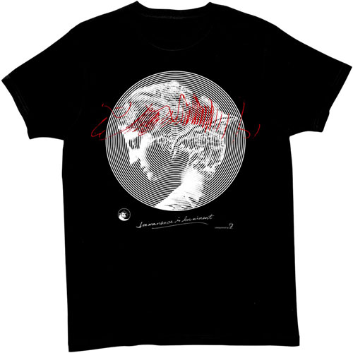 Daymare Recordings / black L / Immanence is Imminent T-shirt