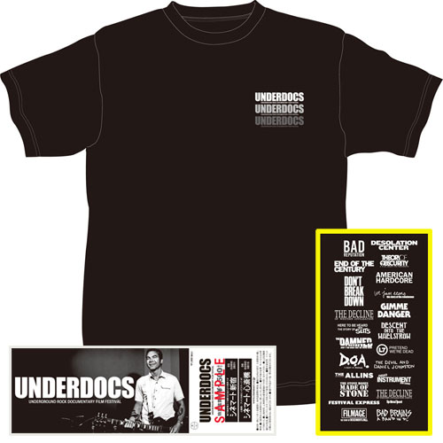 UNDERDOCS / XL / 「UNDERDOCS」Tシャツ付きチケット