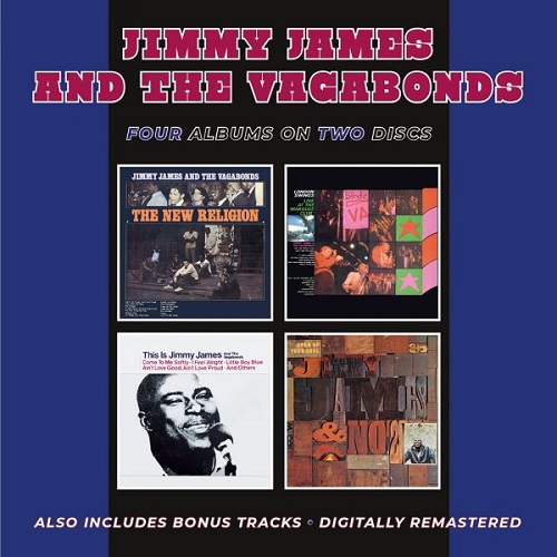 JIMMY JAMES & THE VAGABONDS / ジミー・ジェイムズ&ザ・ヴァガボンズ / FOUR ALBUMS ON TWO DISCS