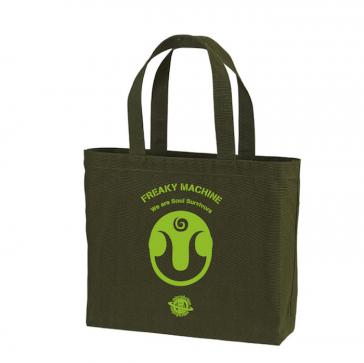 FREAKY MACHINE / FREAKY MACHINE Tote Bag OD × Ligtht Green