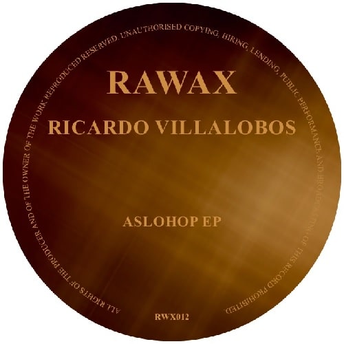 RICARDO VILLALOBOS / リカルド・ヴィラロボス / ASLOHOP EP