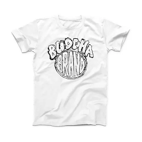 BUDDHA BRAND aka ILLMATIC BUDDHA MC'S / BUDDHA BRAND / “仏陀印" (白/黒) Tシャツ SIZE L