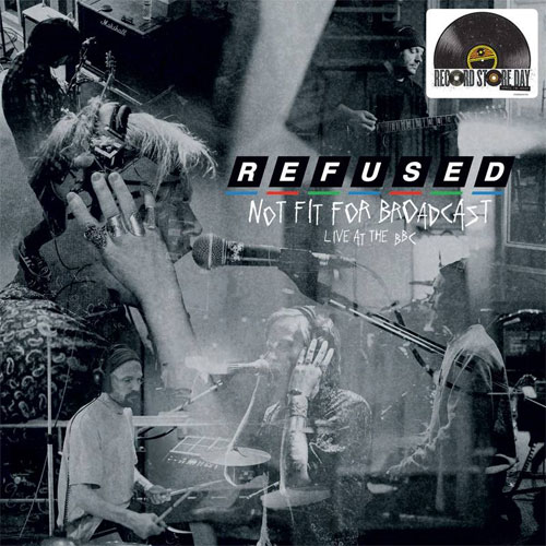 REFUSED / リフューズド / NOT FIT FOR BROADCASTING (LP/CRYSTAL CLEAR)