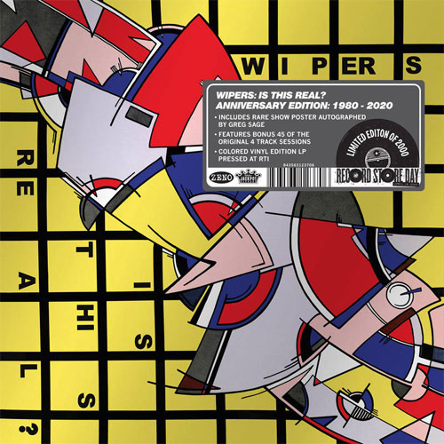 WIPERS / ワイパーズ / IS THIS REAL?-ANNIVERSARY EDITION:1980-2020 (LP+7")