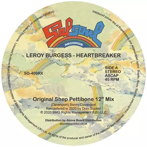 LEROY BURGESS / ルロイ・バージェス / HEARTBREAKER (MOPLEN REMIX)