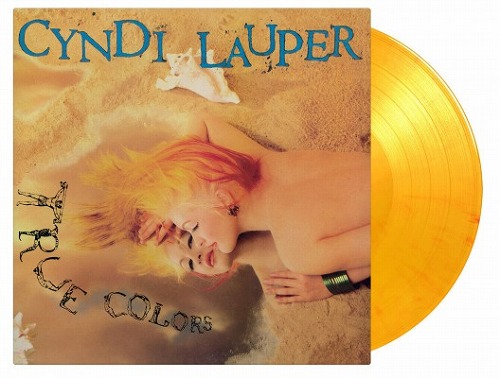 CYNDI LAUPER / シンディ・ローパー / TRUE COLORS (ORANGE & RED MARBLED VINYL)