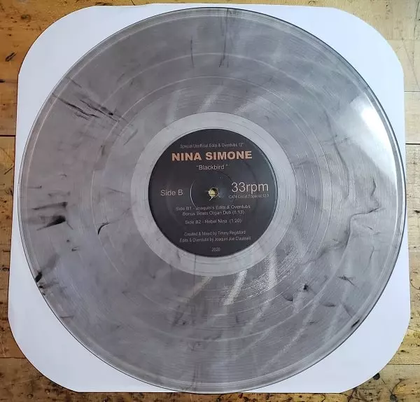 JOAQUIN JOE CLAUSSELL / TIMMY REGISFORD / NINA SIMONE"BLACKBIRD"OVERDUB & VERSION (CLEAR VINYL)