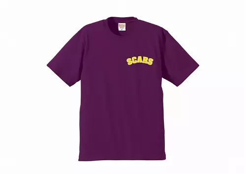 SCARS logo T-SHIRTS イエロー XXLサイズ　ステッカー付き SCARS logo T-SHIRTS イエロー XXLサイズ/SCARS/スカーズ/☆特典