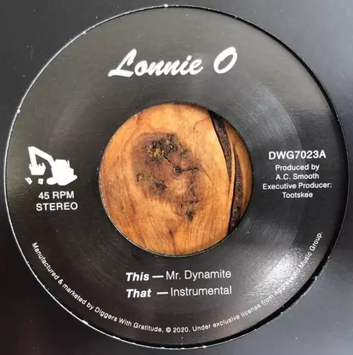 LONNIE O / MR. DYNAMITE b/w INSTRUMENTAL 7"