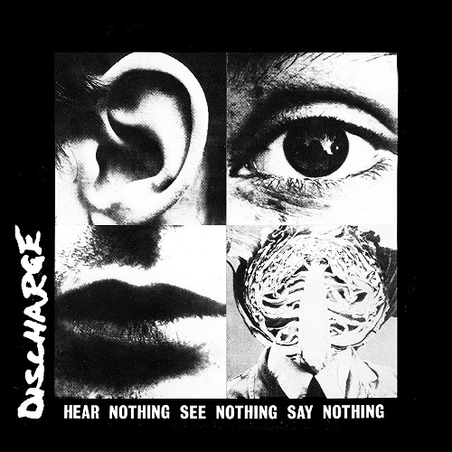 DISCHARGE / ディスチャージ / HEAR NOTHING SEE NOTHING SAY NOTHING (LP/GREY-BLACK SPLATTER VINYL)