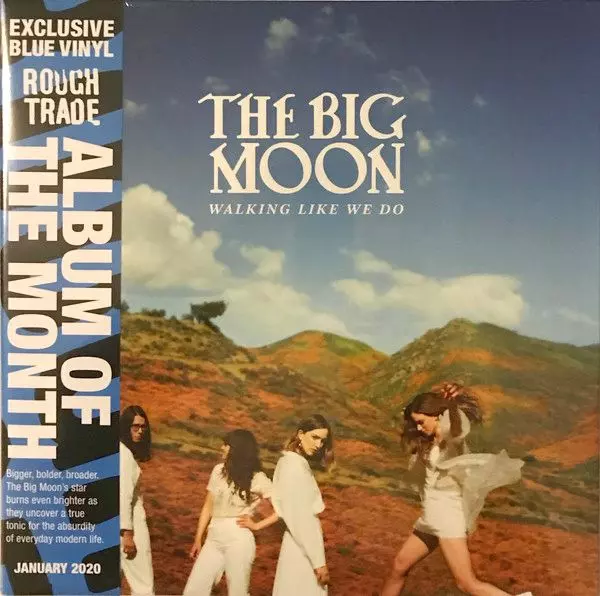 BIG MOON / ビッグ・ムーン / WALKING LIKE WE DO (BLUE VINYL/ROUGH TRADE EXVLUSIVE)