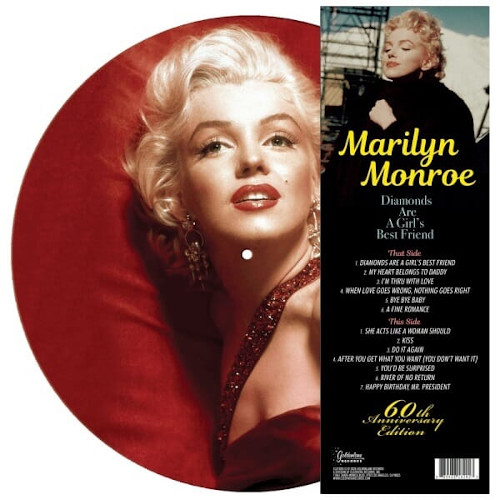 MARILYN MONROE / マリリン・モンロー / Diamonds Are A Girl's Best Friend - 60th Anniversary Edition (LP/PICTURE DISC VINYL)