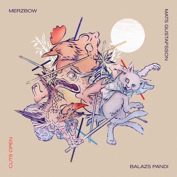 MERZBOW/MATS GUSTAFSSON/BALAZS PANDI / CUTS OPEN (2CD)