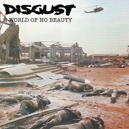 DISGUST / ディスガスト / A WORLD OF NO BEAUTY + THROWN INTO OBLIVION (2LP/CLEAR BLACK SPLATTER VINYL)
