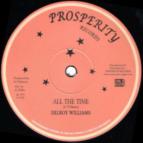 DELROY WILLIAMS / デルロイ・ウィリアムス / ALL THE TIME