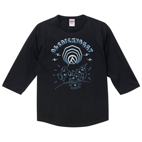 OLEDICKFOGGY / Wi-Fi 3 Raglan sleeve shirts Black S