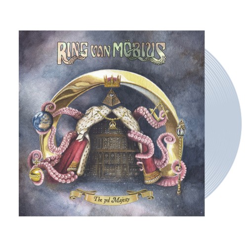 RING VAN MOBIUS / THE THIRD MAJESTY: LIMITED 350 COPIES SILVER COLOURED VINYL - 180g LIMITED VINYL