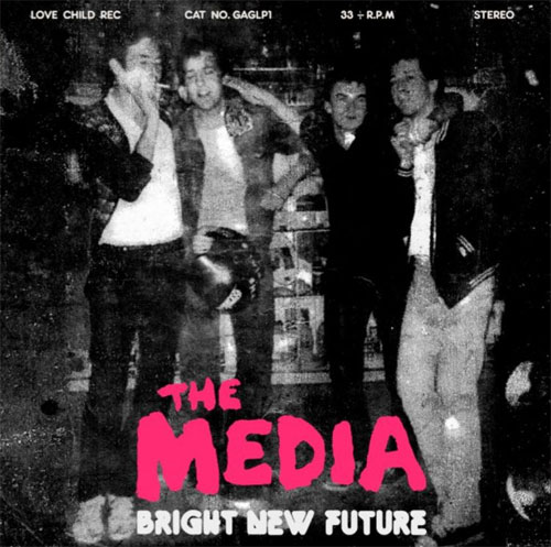 MEDIA (70'S PUNK) / BRIGHT NEW FUTURE (LP)