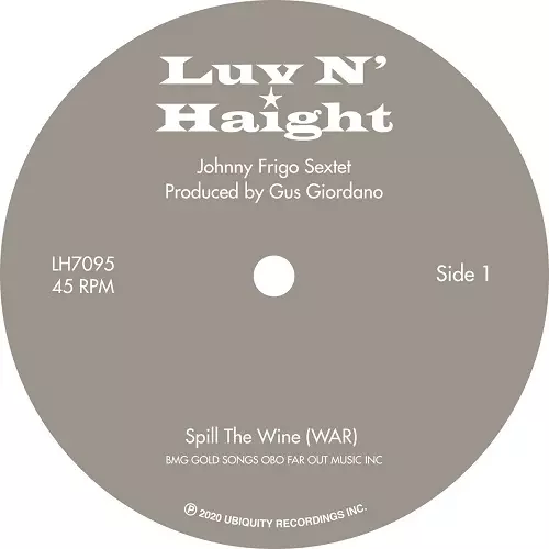 JOHNNY FRIGO / ジョニー・フリゴ / SPILL THE WINE / SCORPIO(7")