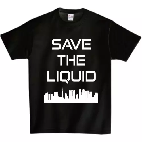 LIQUIDROOM / SAVE THE LIQUID 【BLACK】サイズ:M