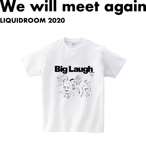 LIQUIDROOM × 向井秀徳 / Big Laugh 【WHITE】サイズ:XL