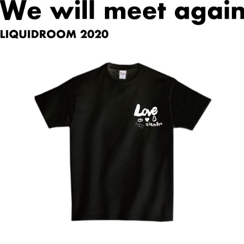 LIQUIDROOM × xiangyu / LOVE 【BLACK】サイズ:S